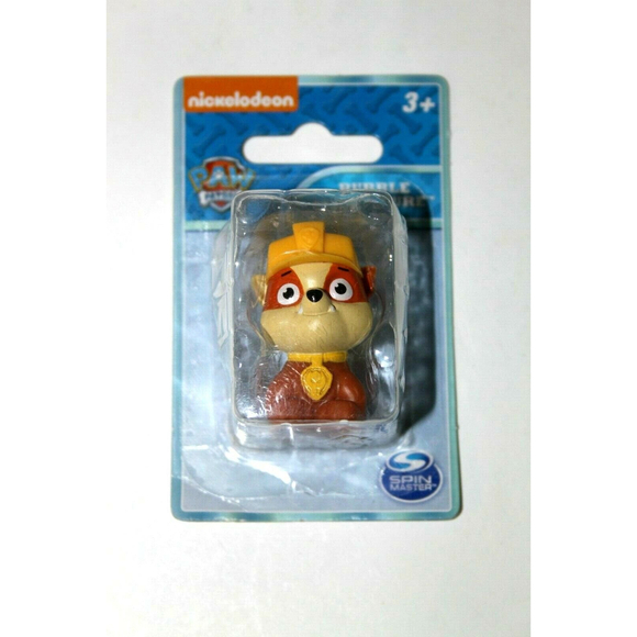 Paw Patrol Rubble Mini Action Figure Nickelodeon Spin Master New Sealed in Pkg - Picture 1 of 6